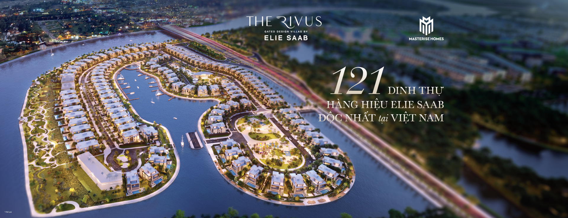 dinh thự The Rivus được thiết kế bởi nhà thiết kế nổi tiếng Elie Saab